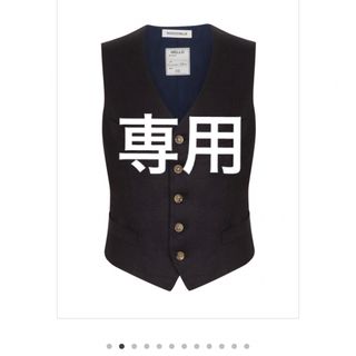 ikumiさま専用DRESS VEST 新品タグ付アイボリー