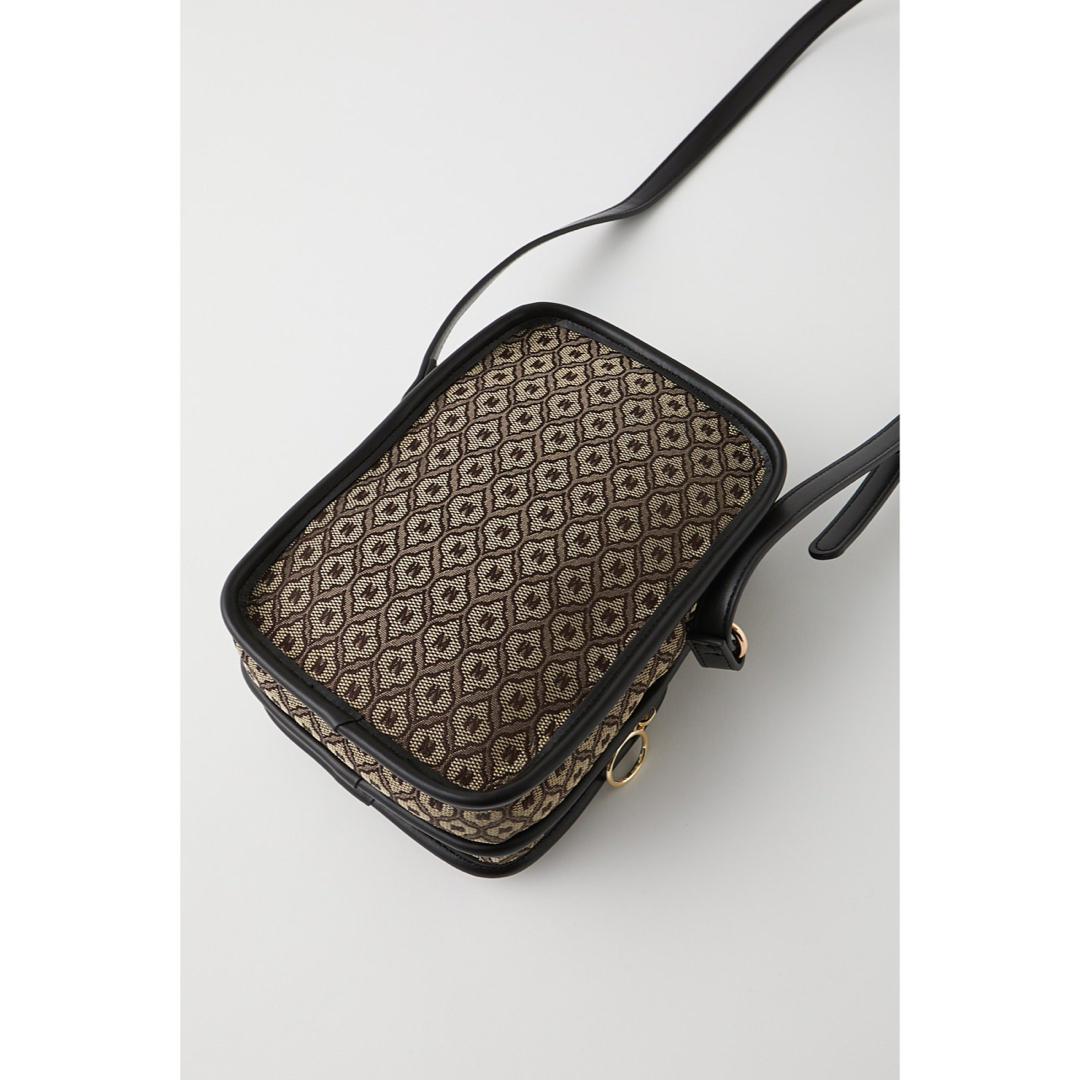 【新品・未使用】MOUSSY  MONOGRAM CROSS BODY バッグ 3