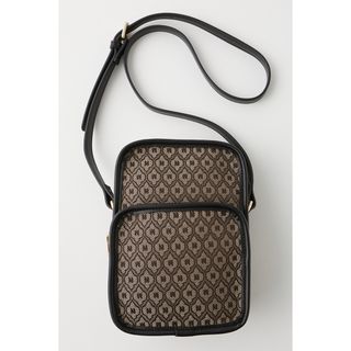 マウジー(moussy)の【新品・未使用】MOUSSY  MONOGRAM CROSS BODY バッグ(ショルダーバッグ)