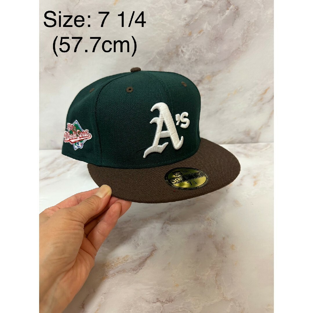 Newera 59fifty オークランドアスレチックス ワールドシリーズ