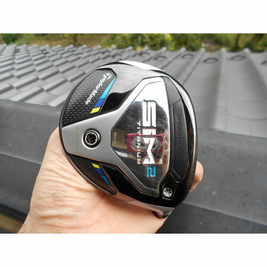 TaylorMade(テーラーメイド)のSIM２　フェアウェイウッド　 ３W　ヘッドのみ　ヘッドカバー有 スポーツ/アウトドアのゴルフ(クラブ)の商品写真