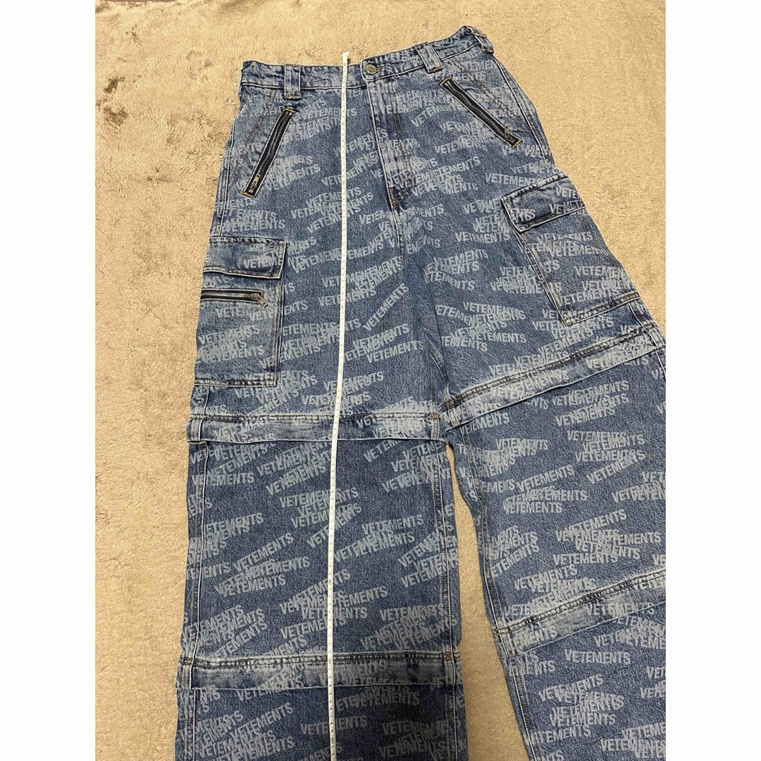 VETEMENTS - VETEMENTS STAMPED LOGO TRANSFORMER デニムの通販 VETEMENTS - VETEMENTS STAMPED LOGO TRANSFORMER デニムの通販