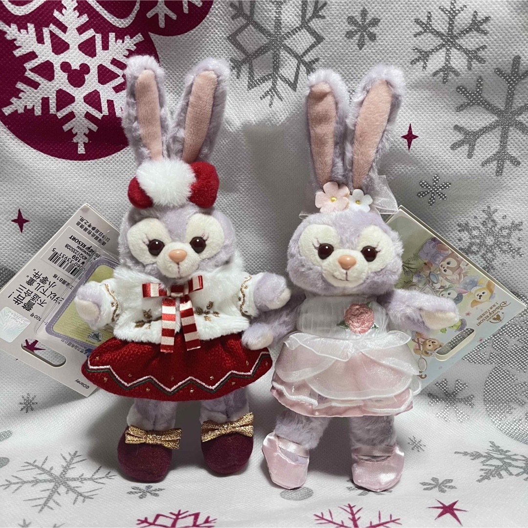 上海ディズニー2022クリスマス&2023春日ステラルー ぬいぐるみキー