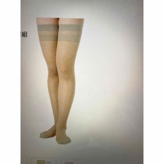 シャルレ - シャルレ ふくらはぎサポートタイツ 2足セット Mサイズの