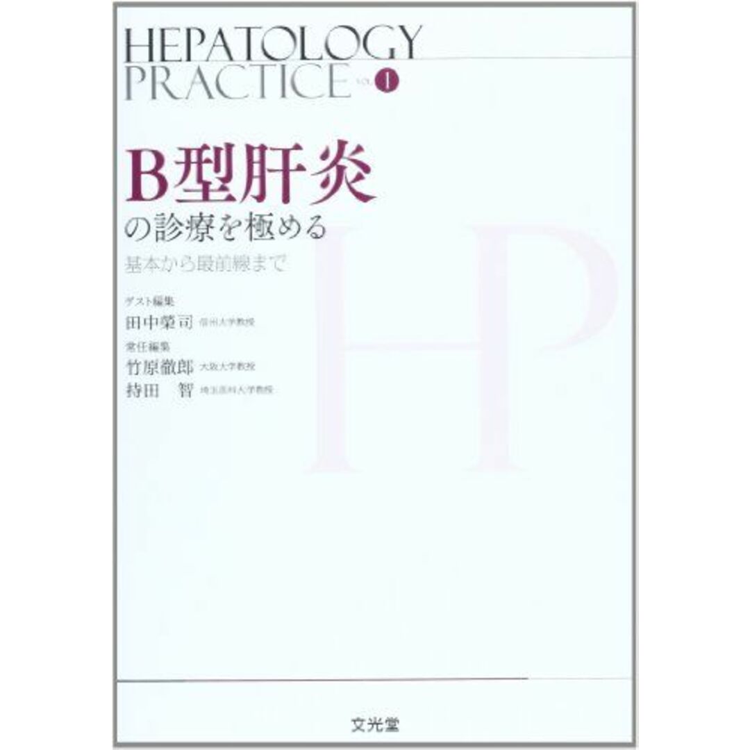 B型肝炎の診療を極める―基本から最前線まで (Hepatology Practice) [単行本] 榮司，田中