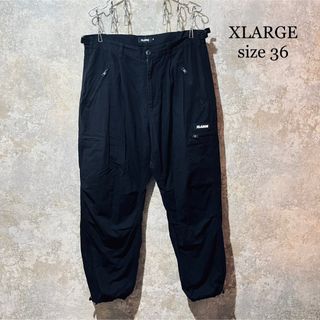 XLARGE エクストララージ 迷彩 カモフラージュ パッチワーク サイズ36