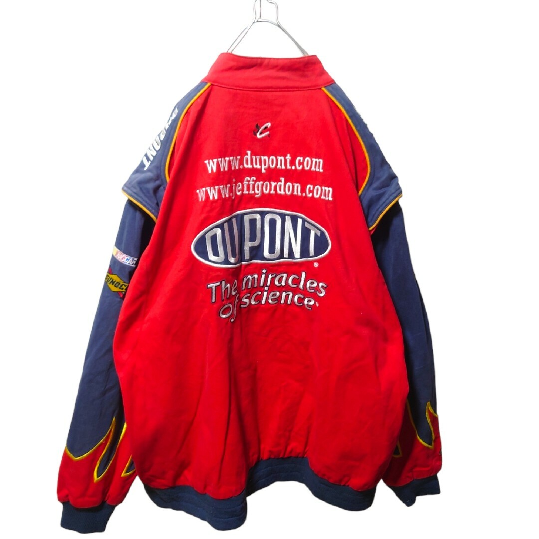 DuPont(デュポン)の【CHASE】DUPONT RACING 企業ロゴ レーシングジャケット S99 メンズのジャケット/アウター(ブルゾン)の商品写真