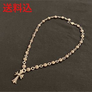 クロムハーツ(Chrome Hearts)のChrome Hearts Cross Ball Cross Necklace(ネックレス)