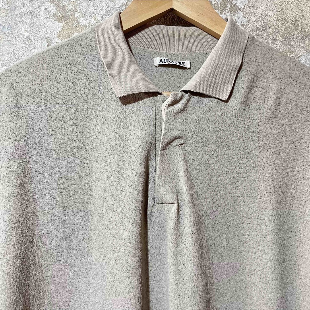 AURALEE オーラリー ポロシャツ 半袖シャツ メンズのトップス(ポロシャツ)の商品写真