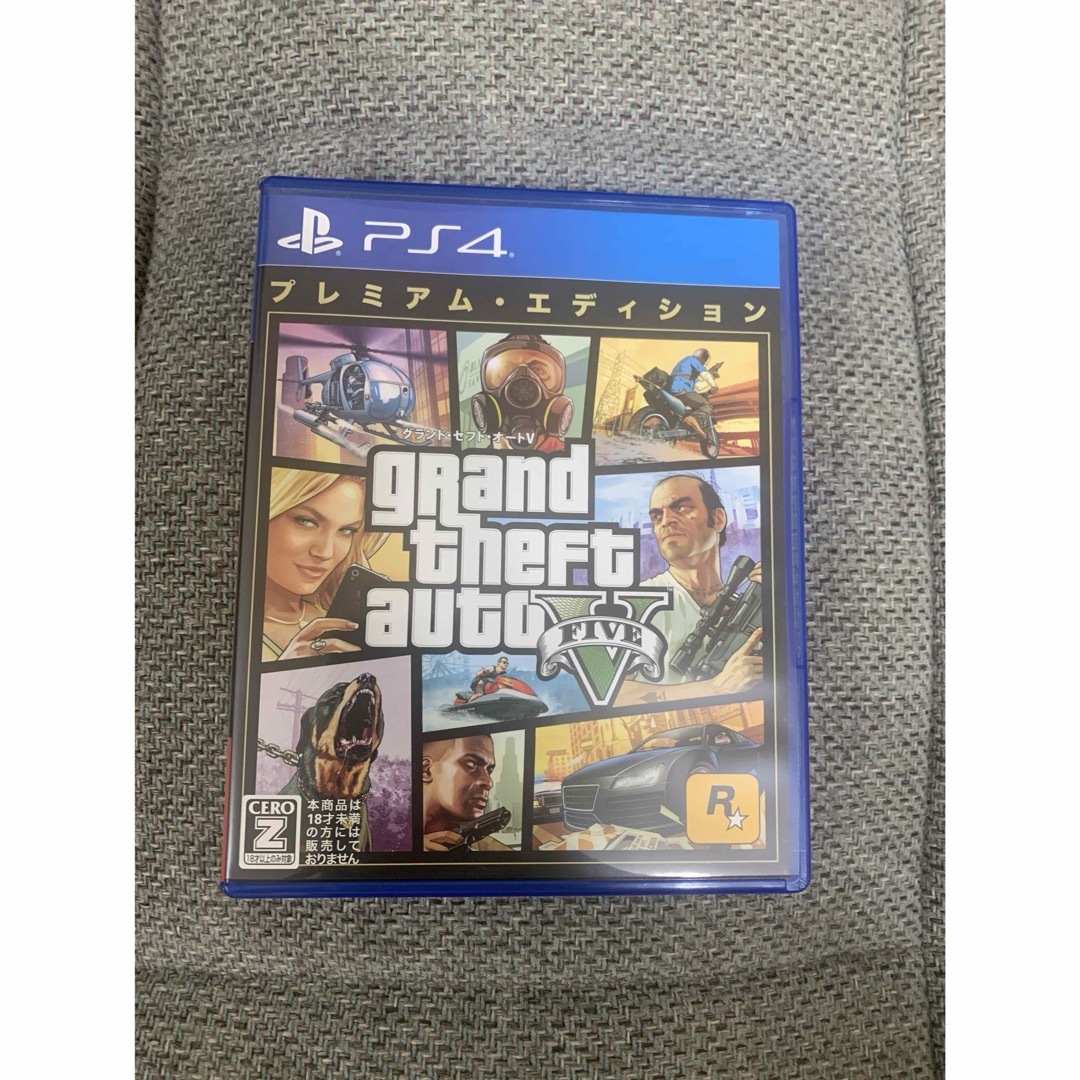 PlayStation4(プレイステーション4)のPS4 ソフト　グランドセフトオート　GTA5 エンタメ/ホビーのゲームソフト/ゲーム機本体(家庭用ゲームソフト)の商品写真