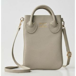 ヤングアンドオルセン(YOUNG&OLSEN)のヤングアンドオルセン　スマホショルダーバッグ　BEIGE(ショルダーバッグ)