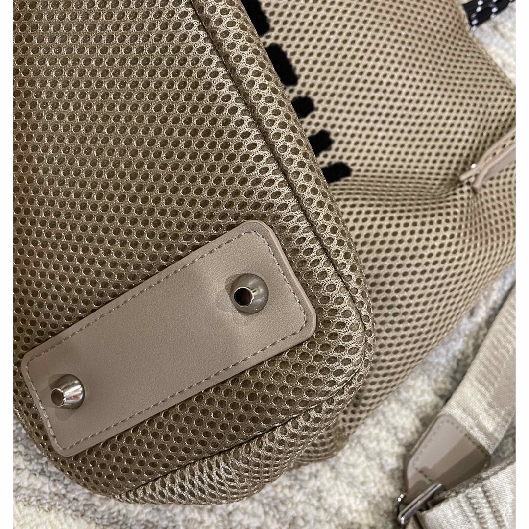 LASUD(ラシュッド)のラシュッド　ロゴワッペンメッシュトート レディースのバッグ(トートバッグ)の商品写真
