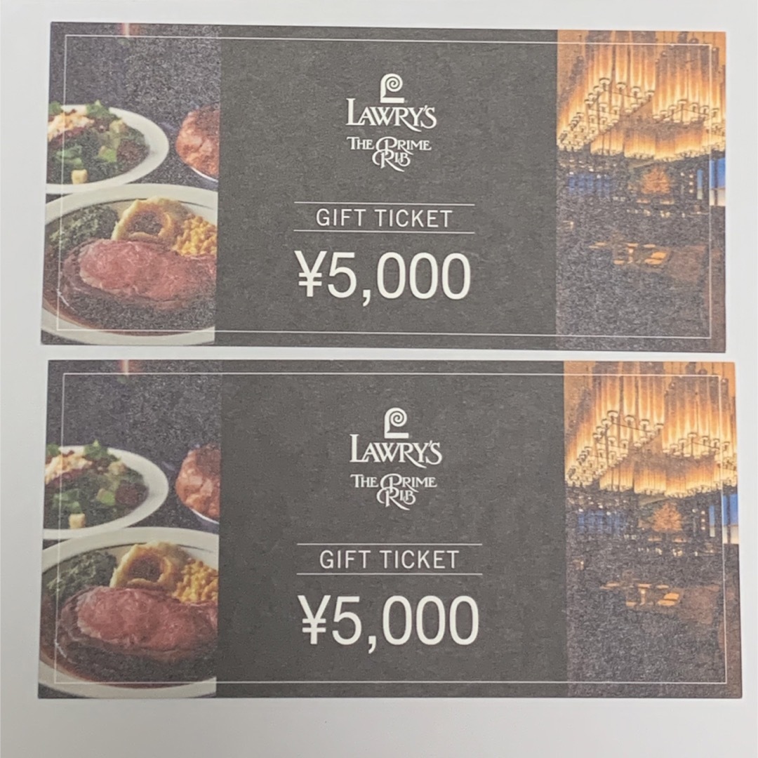 ロウリーズ ザ プライム 食事券 10000円分 チケット ローストビーフ