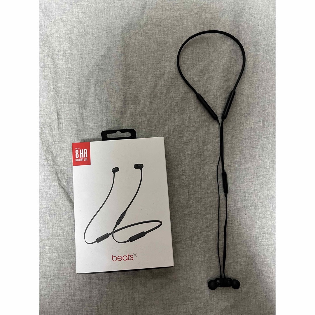 Beats by Dr Dre(ビーツバイドクタードレ)のbeats by dr.dre BTイヤホン BeatsX 2019/ブラック スマホ/家電/カメラのオーディオ機器(ヘッドフォン/イヤフォン)の商品写真