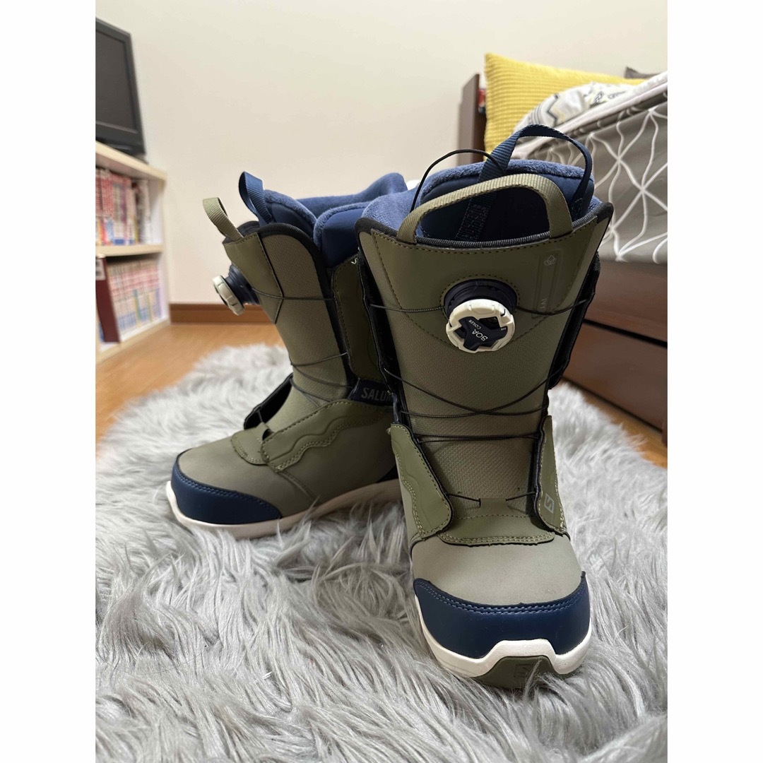 美品!BURTON 24 スノーボードブーツ 黒紫 キッズ~女性まで 美品!BURTON 24 スノーボードブーツ 黒紫 キッズ~女性まで