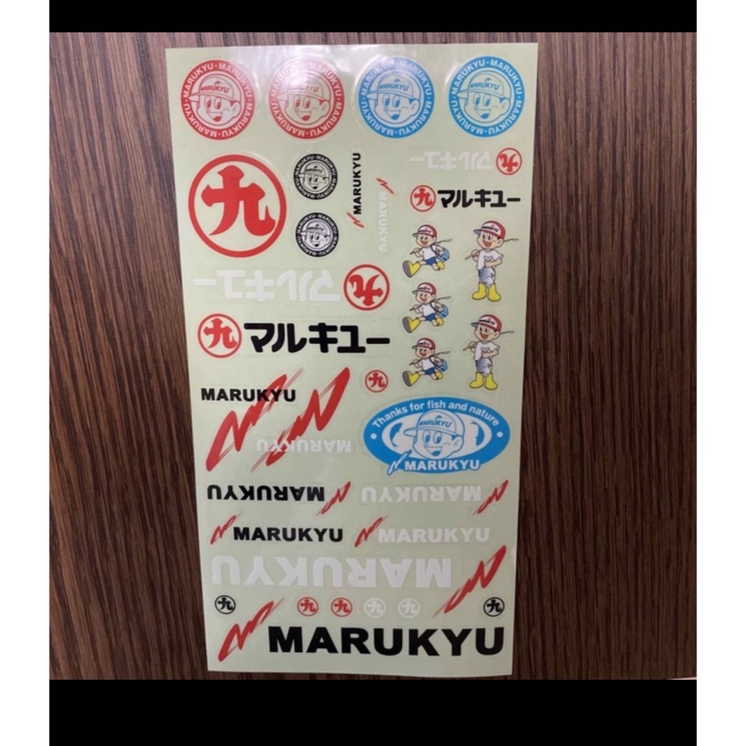 MARUKYU（Fishing）(マルキュー)のマルキュー　非売品　ステッカー（一枚分） スポーツ/アウトドアのフィッシング(その他)の商品写真