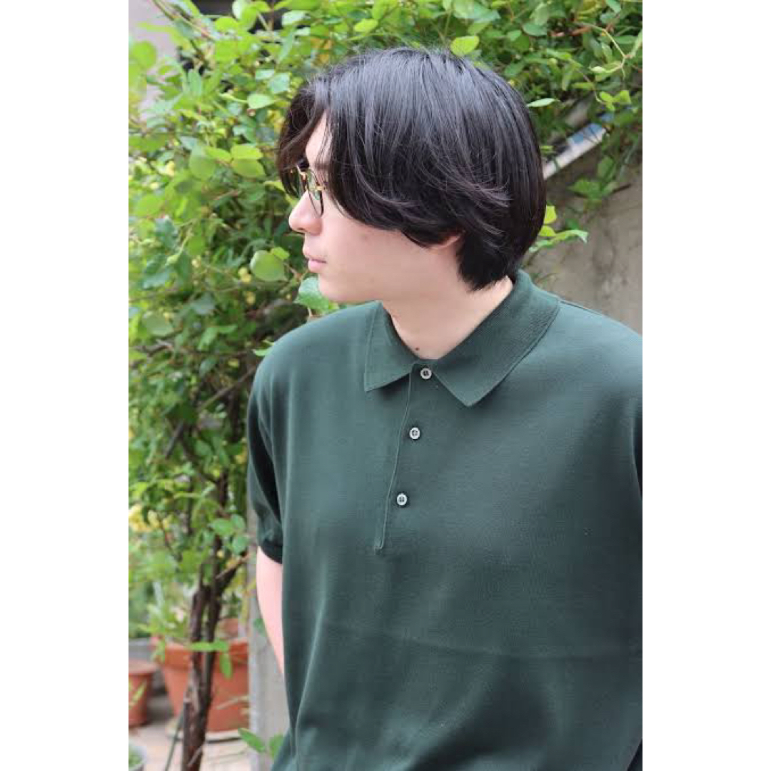 美品　POLO BCS ジップアップ　ウール100%ニット　メンズM