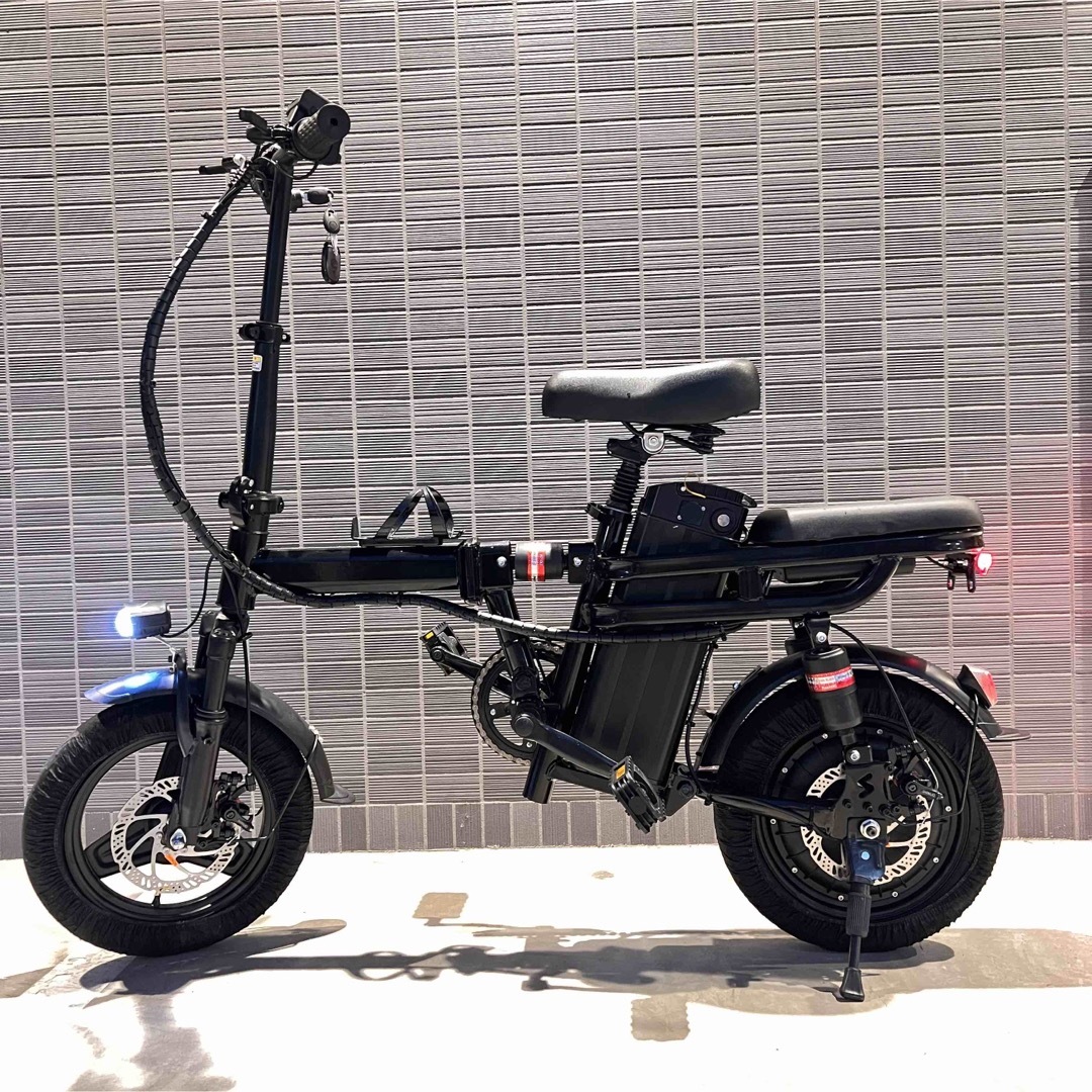 新品 フル電動アシスト自転車 フルサス 400w 大容量バッテリー12ah