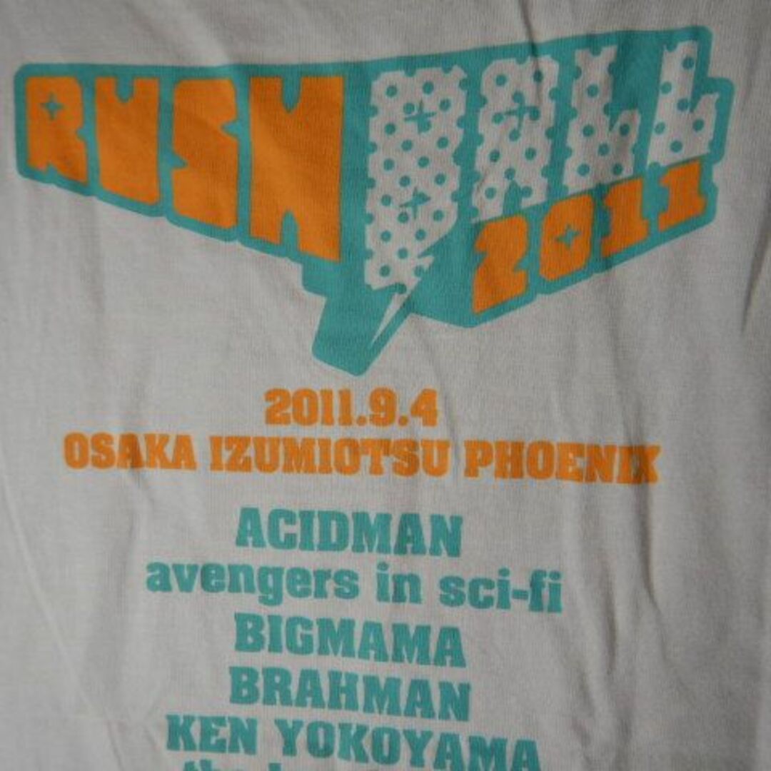 o6876　RUSH BALL　ラッシュ　ボール　2011　半袖　tシャツ メンズのトップス(Tシャツ/カットソー(半袖/袖なし))の商品写真