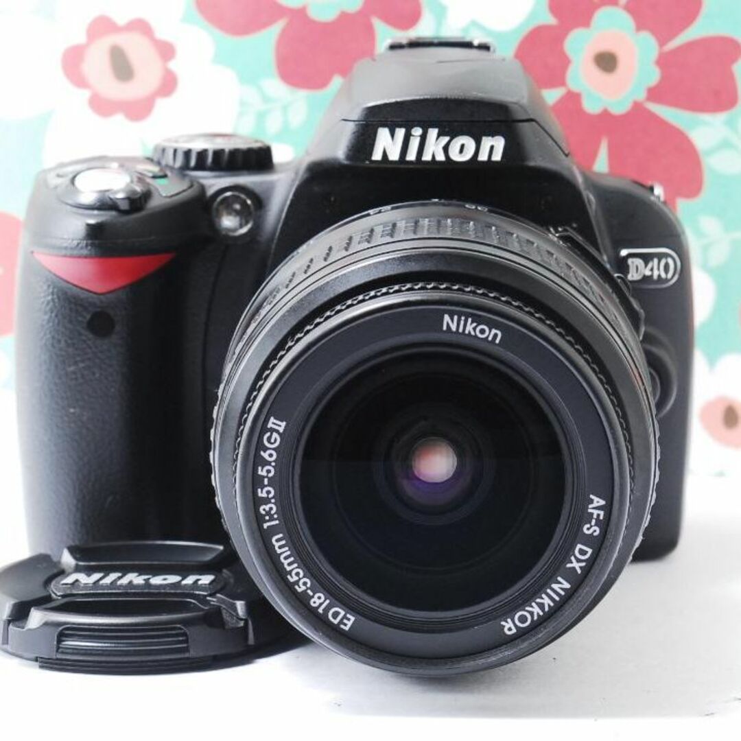 ❤️小さい軽い簡単綺麗❤Nikon Ｄ40❤届いてすぐ使える❤️初心者お勧め❤ 2