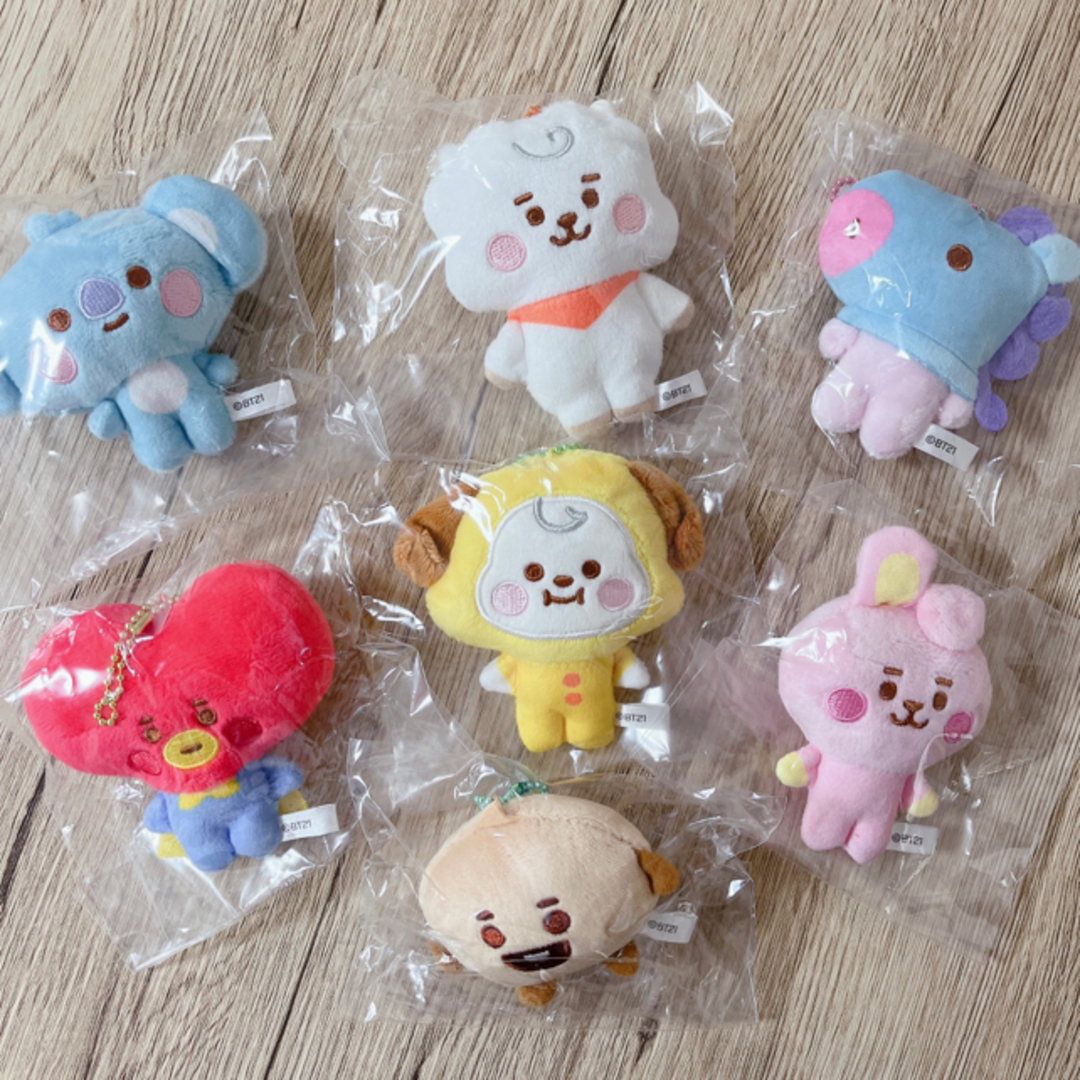 BT21 マスコットチャーム セット