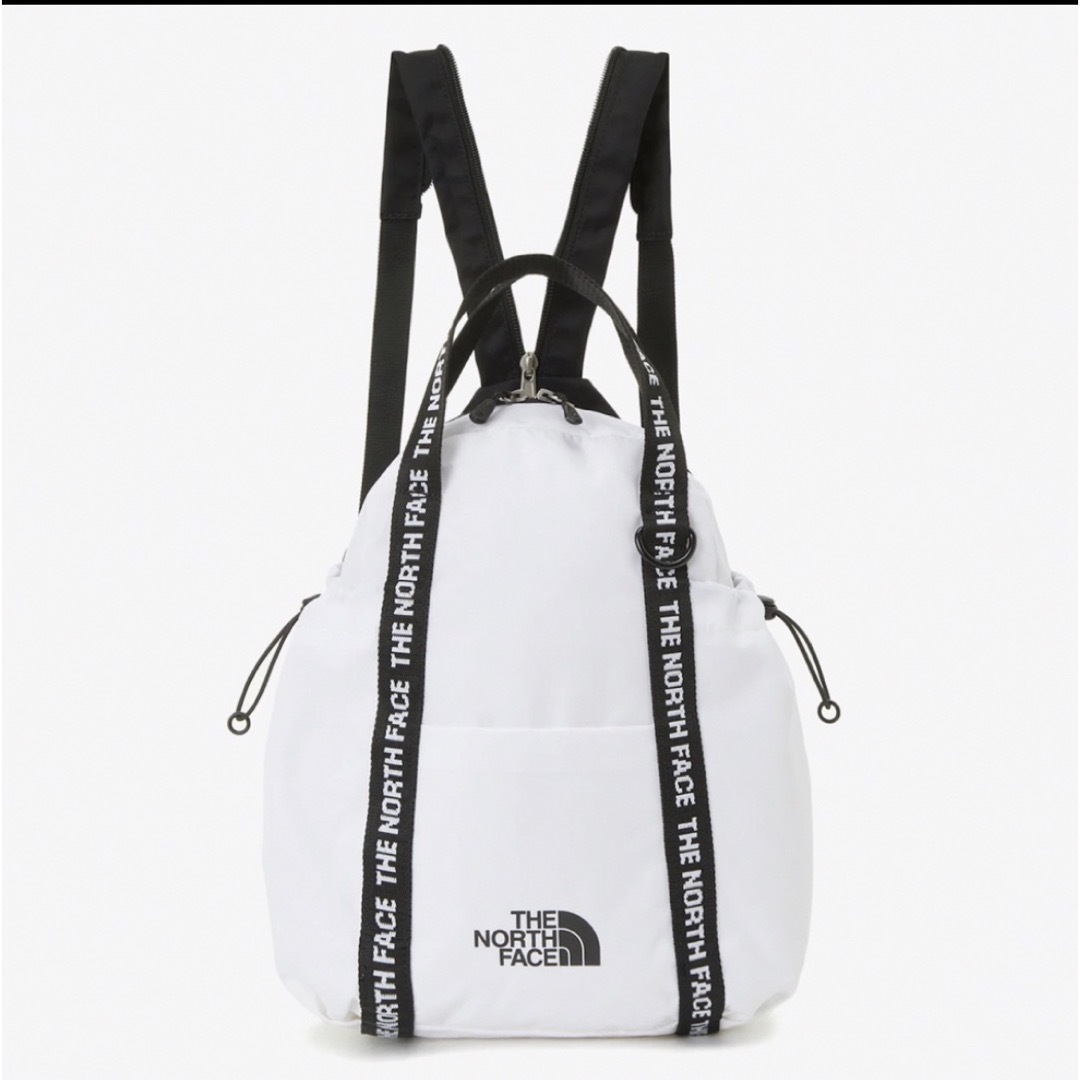 THE NORTH FACE(ザノースフェイス)の【海外限定】正規品　THE NORTH FACE  リュック　バッグ  白 レディースのバッグ(リュック/バックパック)の商品写真