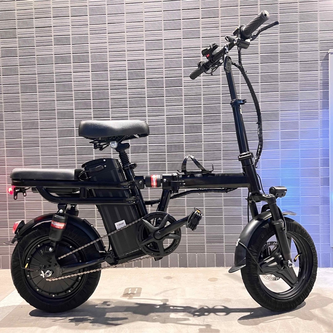 新品 フル電動アシスト自転車 フルサス　400w 大容量バッテリー12ah