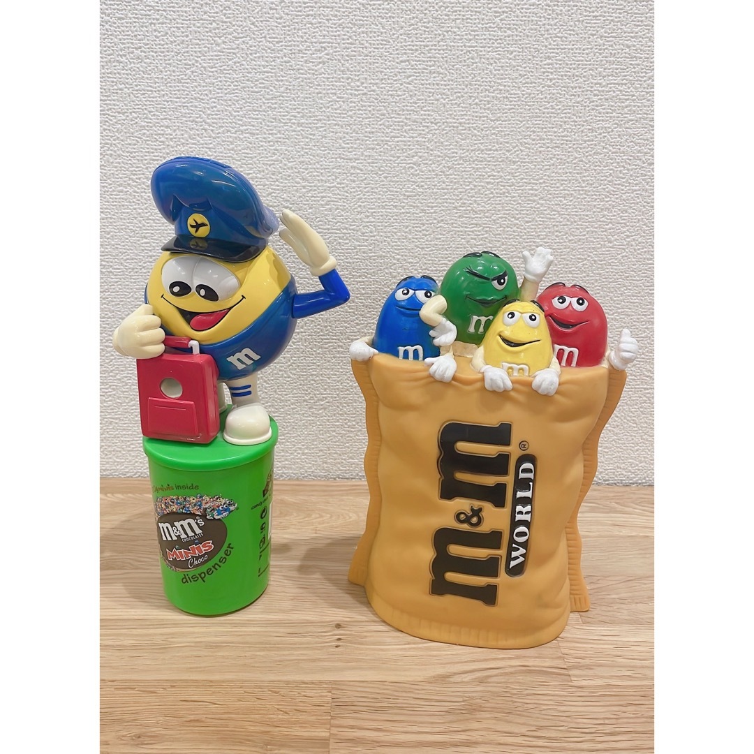 m&m´s エムアンドエムズ ディスペンサー・フィギュア・ラジオ 希少品-