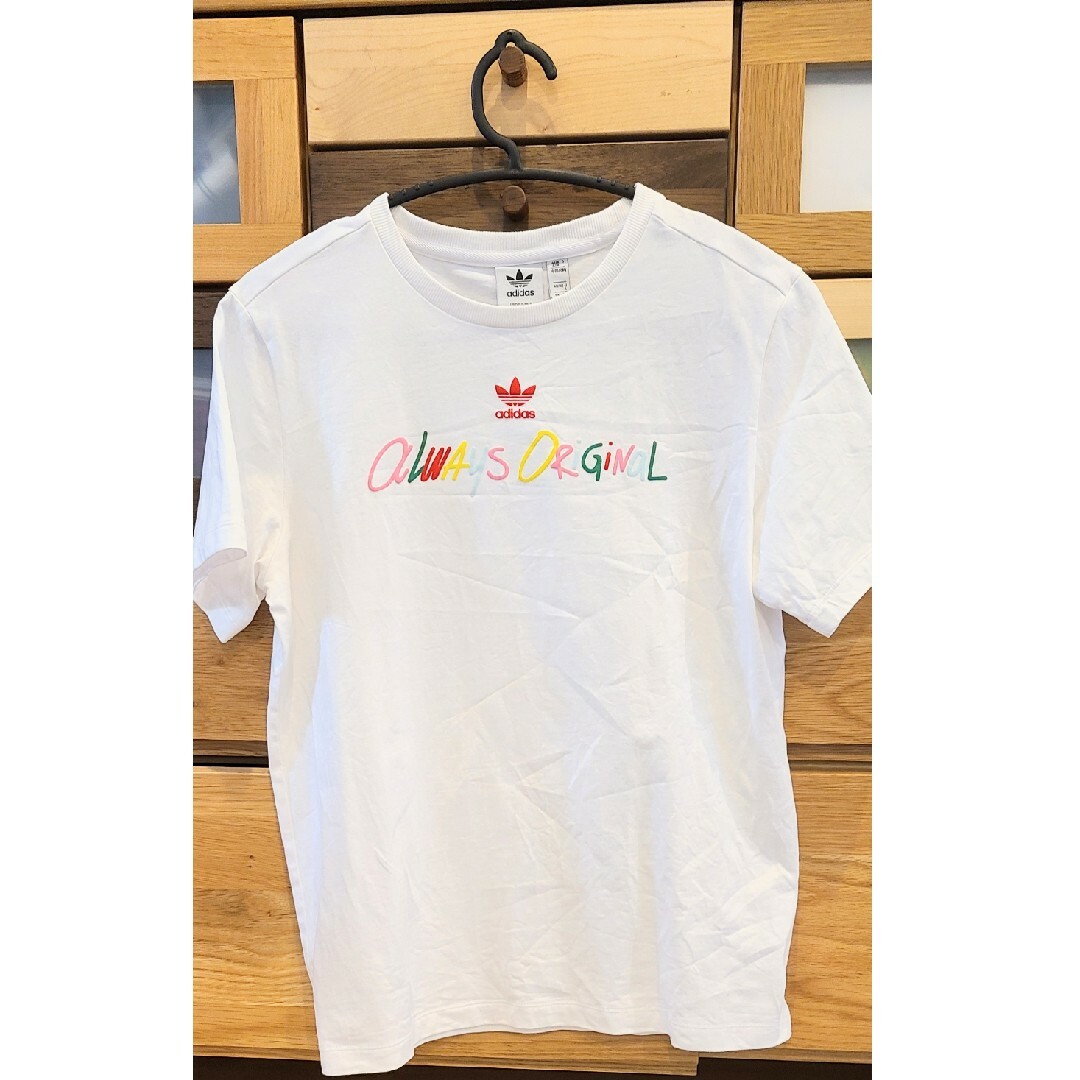 adidas(アディダス)の美品★adidas半袖Tシャツ★L★レディース レディースのトップス(Tシャツ(半袖/袖なし))の商品写真