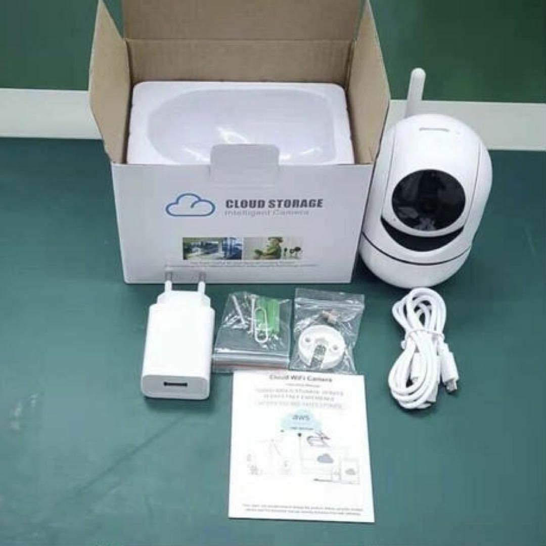 スマート WiFi シェイクヘッド 360°カメラ 見守りの通販 by Anri's ...
