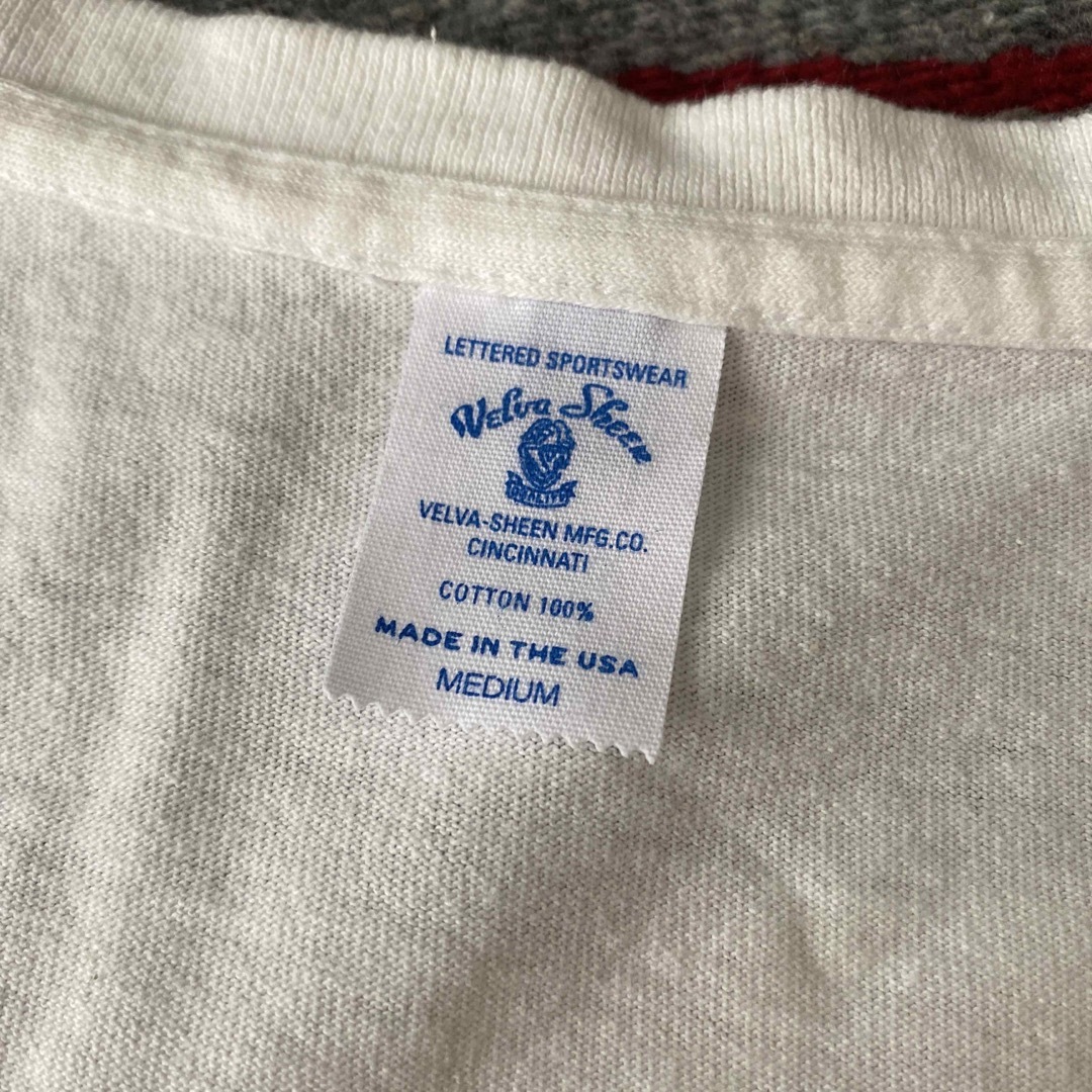 VELVA SHEEN(ベルバシーン)のvelva sheen ベルバシーン Vネック ポケットTシャツ USA製 メンズのトップス(Tシャツ/カットソー(半袖/袖なし))の商品写真