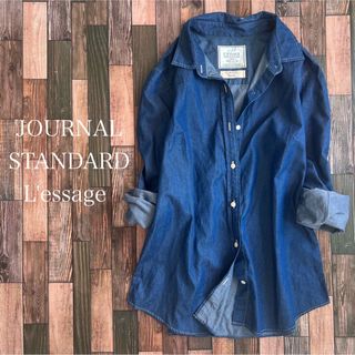 ジャーナルスタンダード(JOURNAL STANDARD)のJOURNAL STANDARD L'essage ダンガリーシャツ(シャツ/ブラウス(長袖/七分))