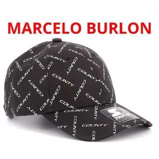 新品正規品 マルセロバーロン MARCERO BURLON ホワイト キャップ