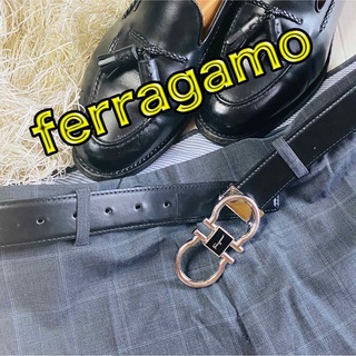 フェラガモ／Salvatore Ferragamo ベルト ビジネス メンズ 男性 男性用レザー 革 本革 ブラック 黒  67 1503