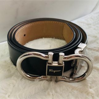 フェラガモ／Salvatore Ferragamo ベルト ビジネス メンズ 男性 男性用レザー 革 本革 ブラック 黒  67 1503