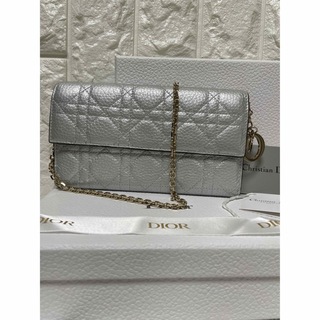 クリスチャンディオール(Christian Dior)のDIOR チェーンウォレット　斜め掛け✨美品(財布)