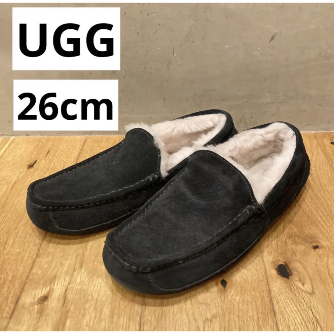 UGG - 送料込み UGG アグ ASCOT アスコット ブラック 26cmの通販 by S