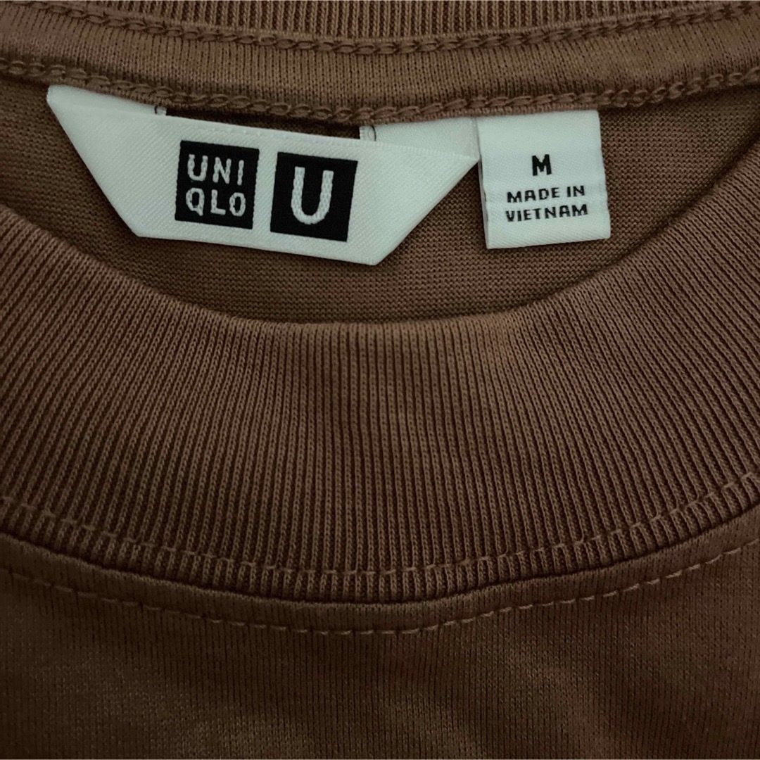 ユニクロ　UNIQLO マーセライズコットンクルーネックT（長袖）