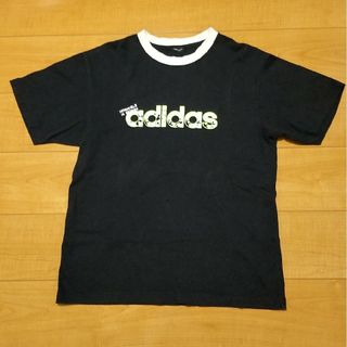 アディダス(adidas)のアディダス　Tシャツ　黒(Tシャツ/カットソー(半袖/袖なし))