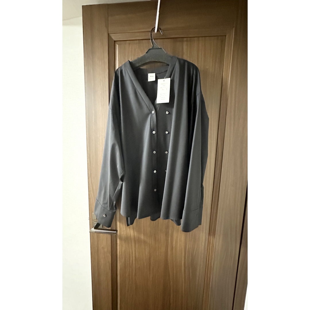 deres secret heart shirt jacket 黒の通販 by sari*shop|ラクマ