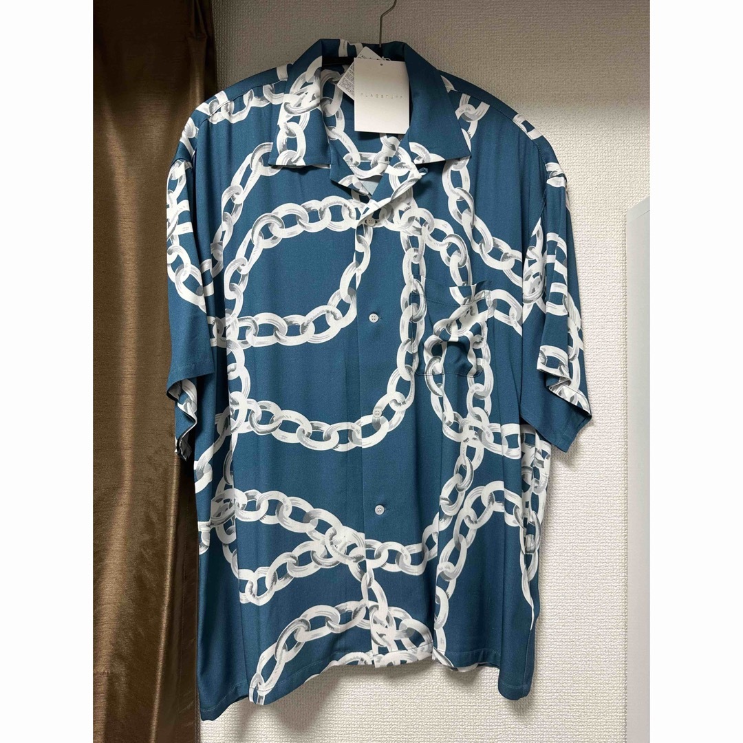 F-LAGSTUF-F(フラグスタフ)の【米津玄師 着用】F-LAGSTUF-F CHAIN S/S SHIRT メンズのトップス(シャツ)の商品写真