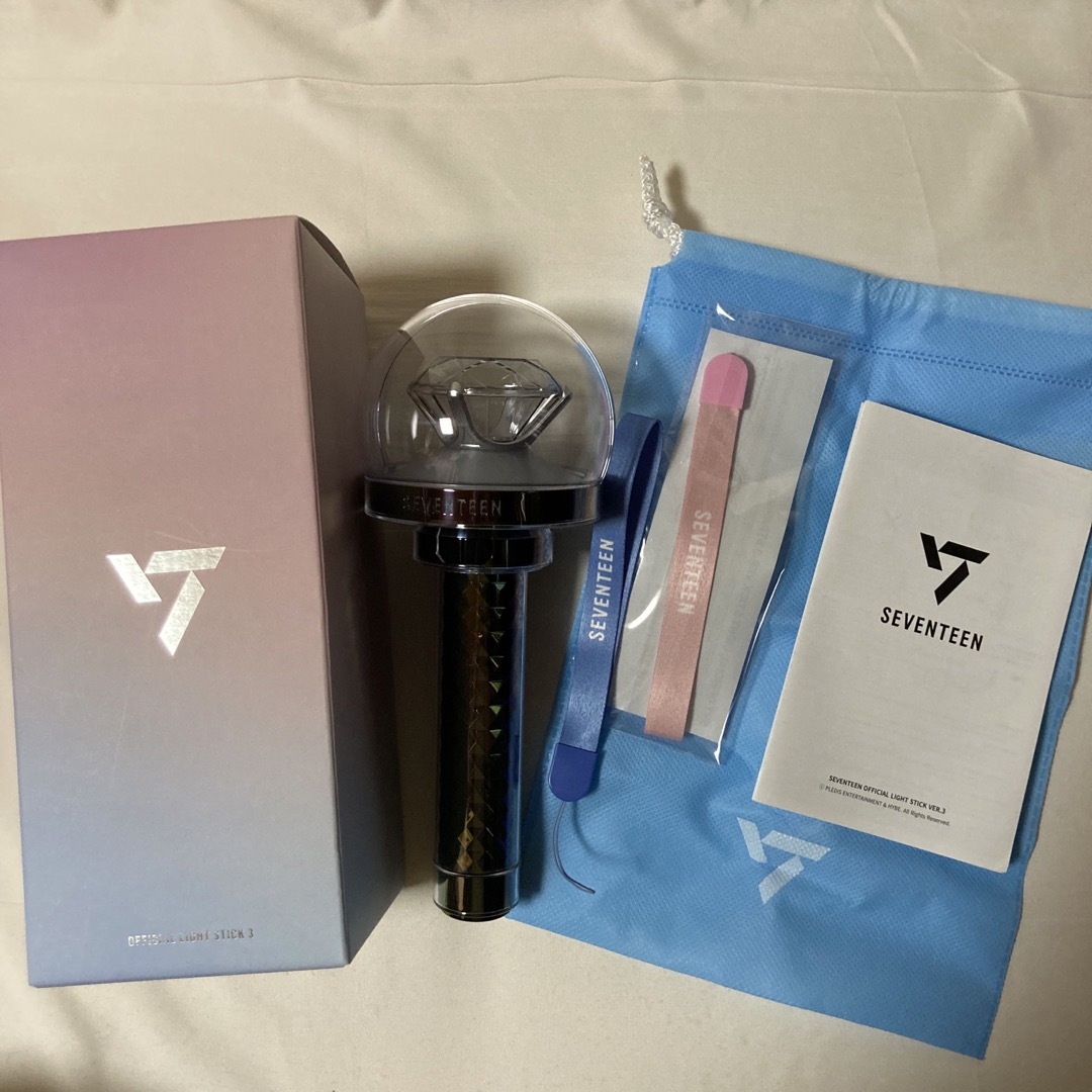 SEVENTEEN ペンライト LIGHTSTICK ver.3 Carat棒