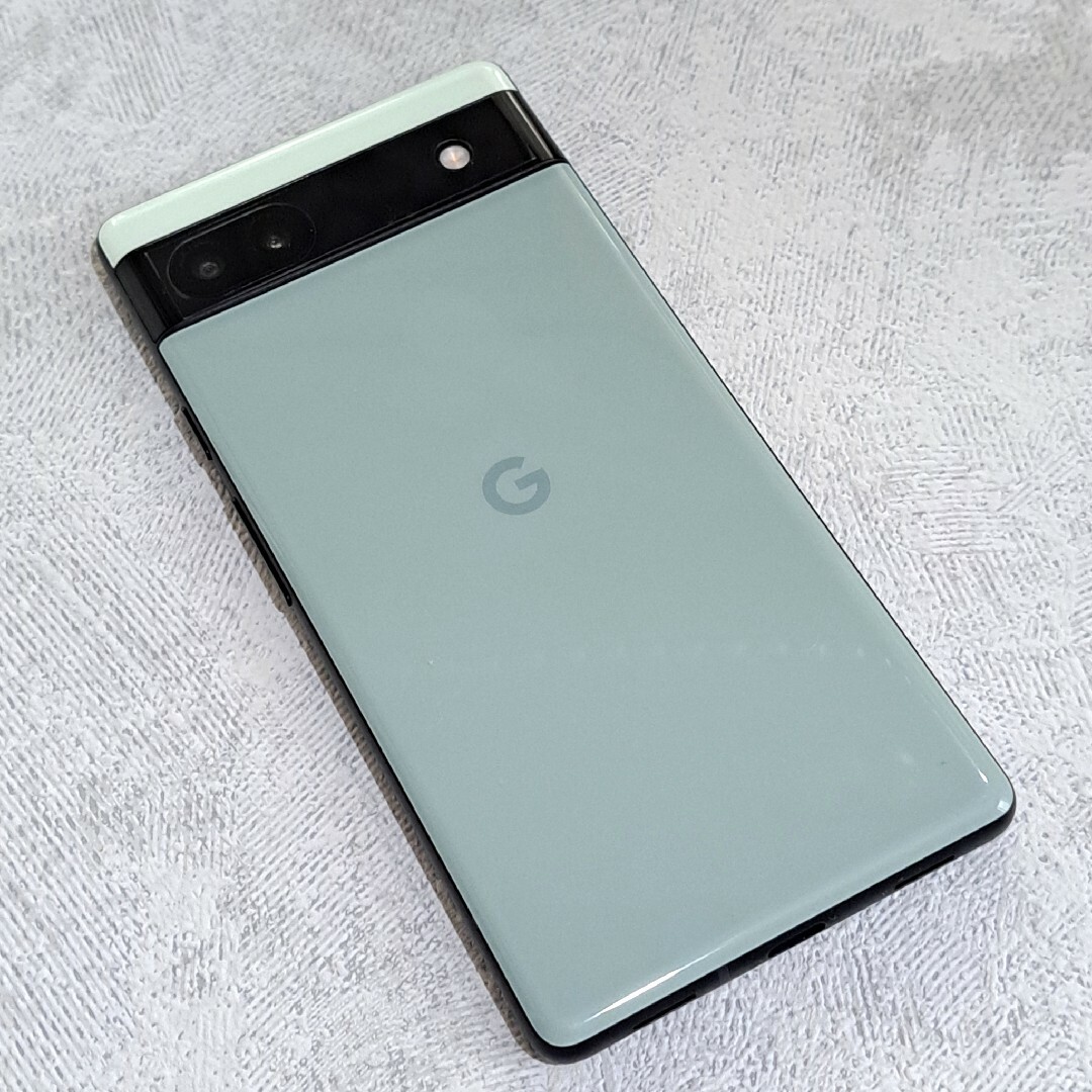 Google Pixel - 【美品/SIMフリー】Google Pixel 6a Sage バッテリー