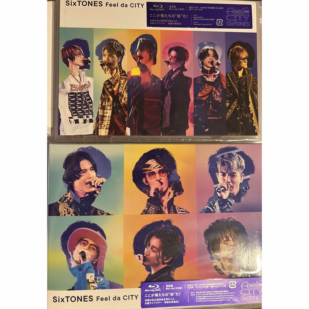 宜しくお願い致します[専用出品]SixTONES Feel da CITY 初回盤・通常盤　セット