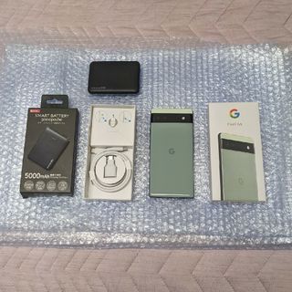 新品同様 Google Pixel 6a SIMフリー オマケ付き(スマートフォン本体)