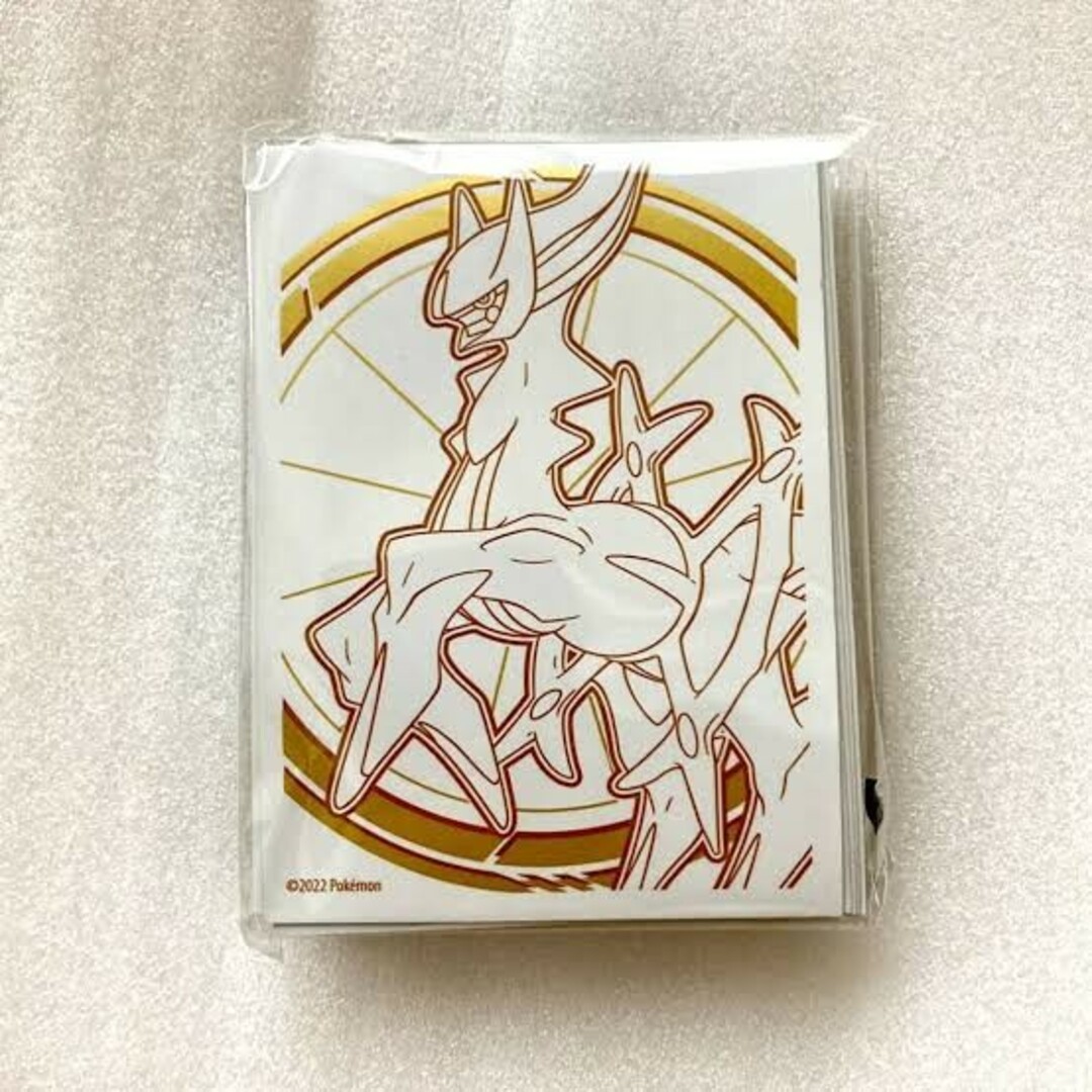 アルセウス　スリーブ エンタメ/ホビーのトレーディングカード(カードサプライ/アクセサリ)の商品写真