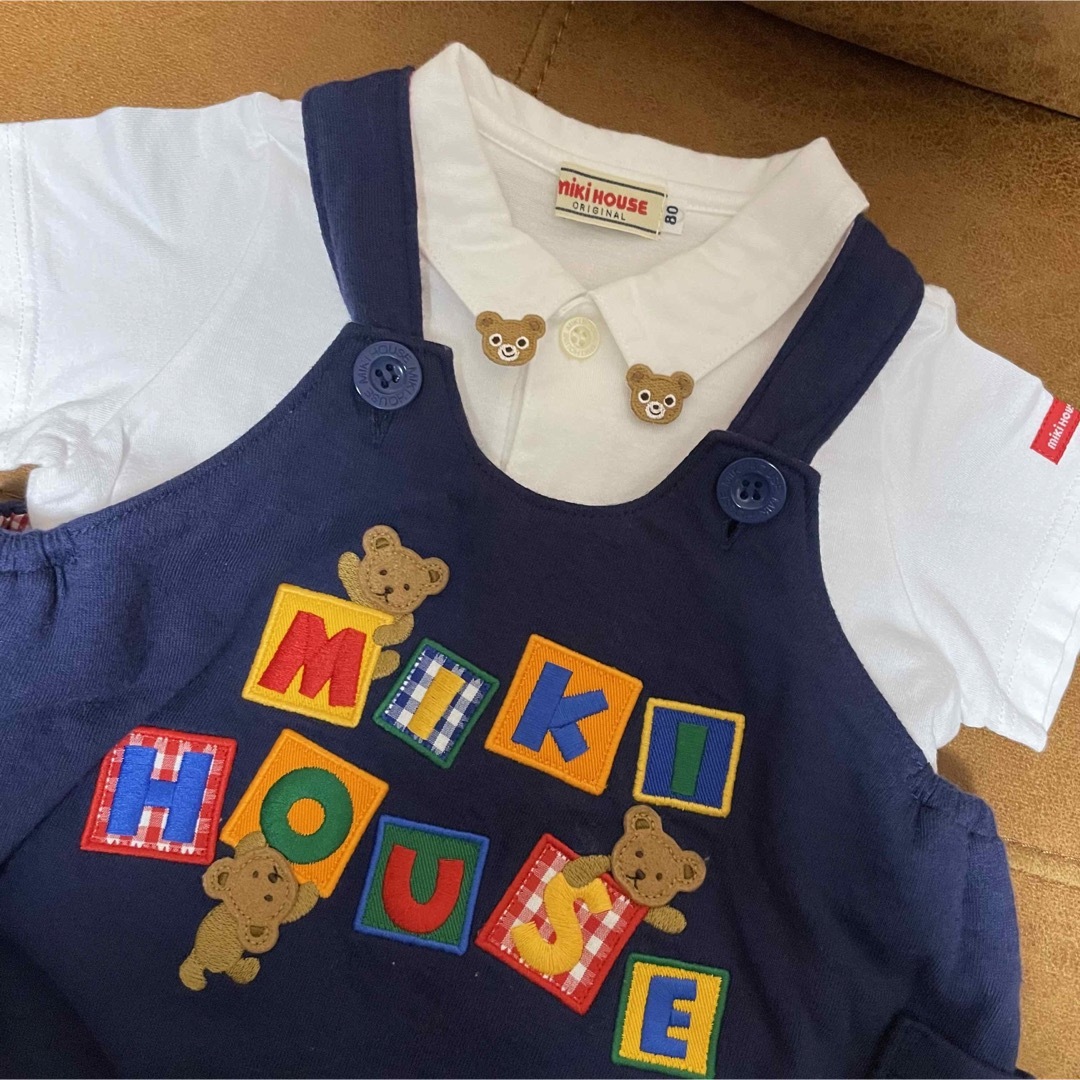 mikihouse - 《アリス様ご専用》ミキハウス 半袖プッチーくんブラウス