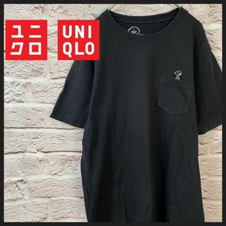 ユニクロ(UNIQLO)のUNIQLOSNOOPY Tシャツ　半袖メンズ　レディース　[ L ](Tシャツ/カットソー(半袖/袖なし))