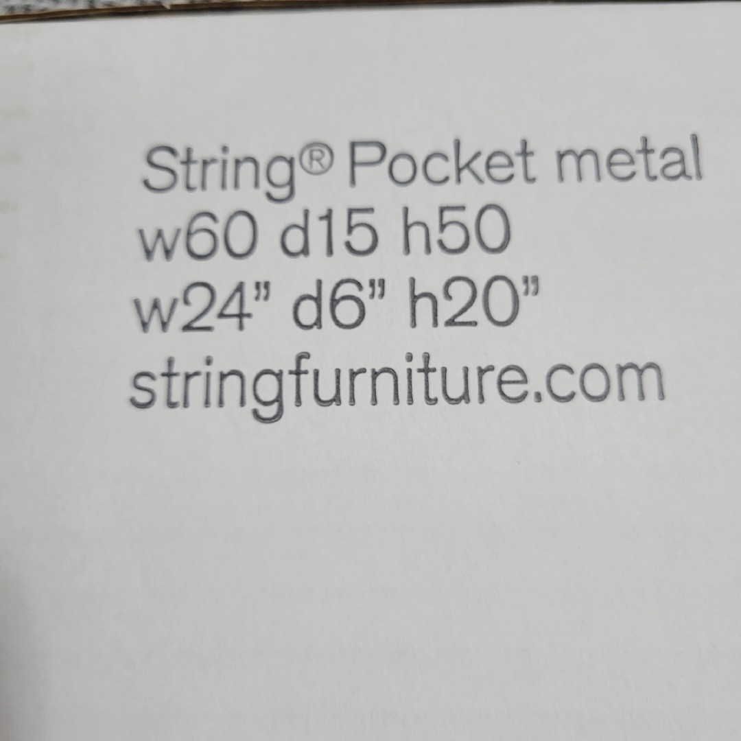 ◾新品未開封品◾String Pocket metal ストリングポケットメタル