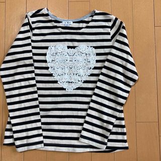 アーヴェヴェ(a.v.v)の130センチ　avvロングTシャツ(Tシャツ/カットソー)